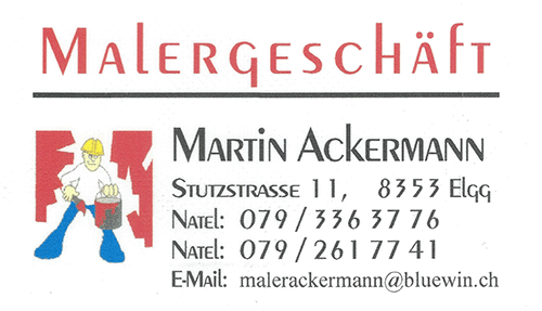 Malergeschäft Ackermann